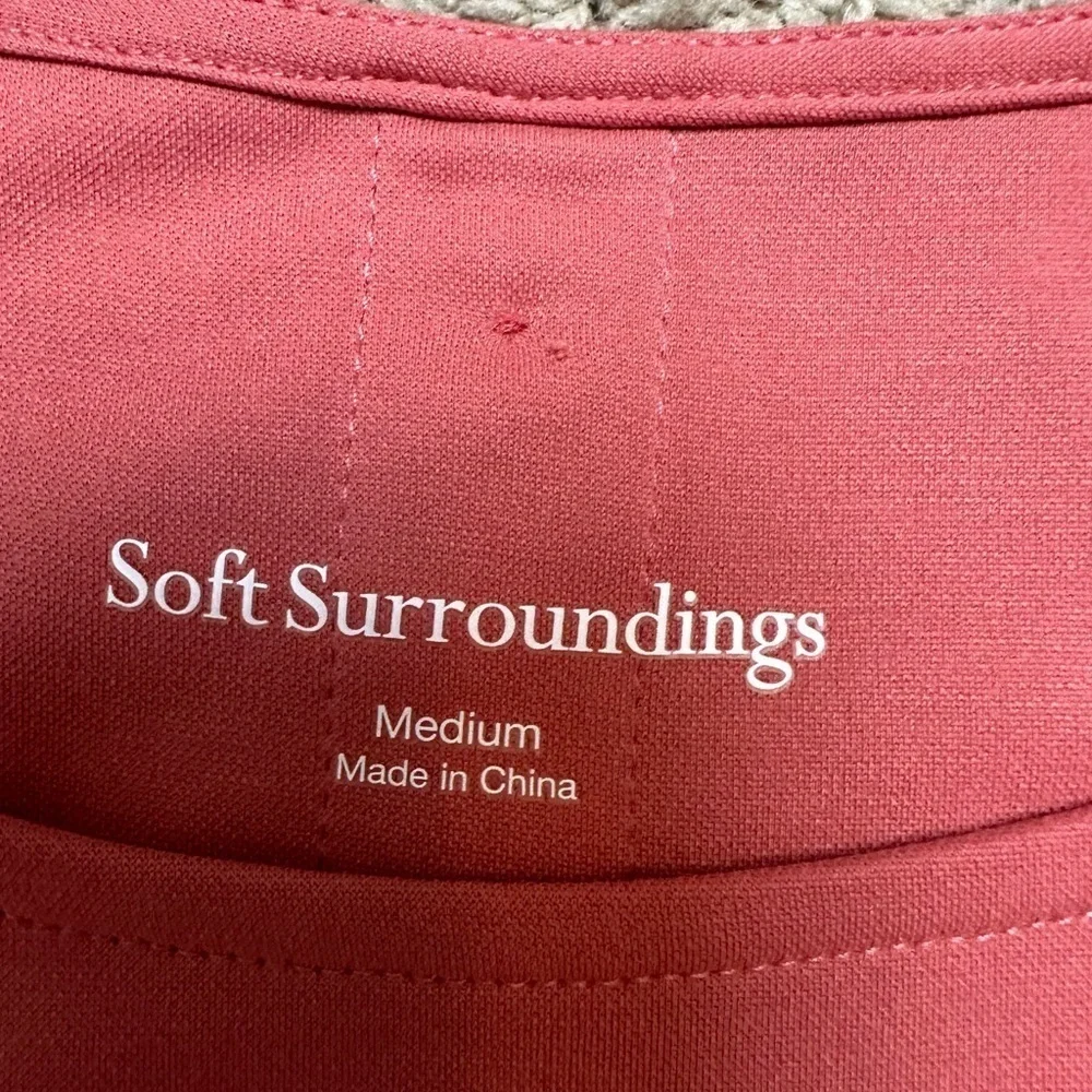 Soft Surroundings Fairfax Tunic womens Rose colored - Picture 6 of 8